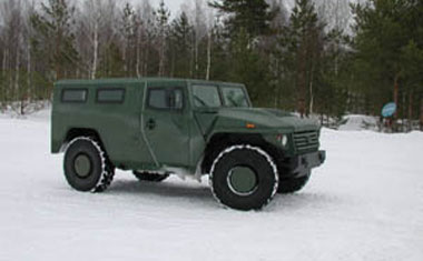 俄特种部队将装备虎式装甲越野车(组图)