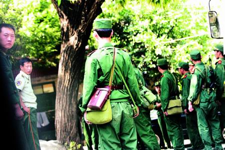 三只老虎神秘现泰山武警大搜捕相关景区被封(图)