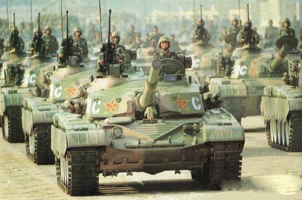 图文:中国陆军新锐98式主战坦克(48)