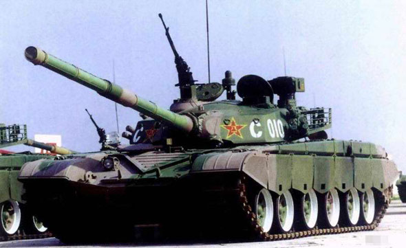 图文：中国陆军最新ZTZ-99式主战坦克(4)
