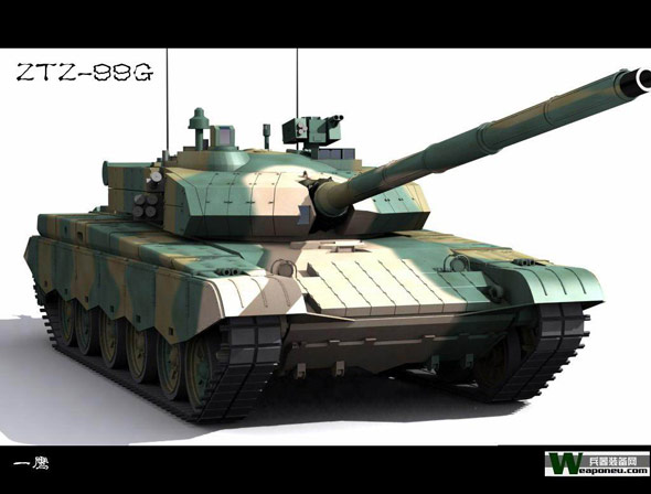图文：中国陆军最新ZTZ-99式主战坦克(11)
