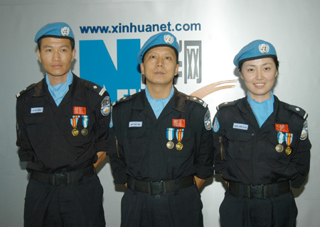 以苦为乐为国争光——记中国赴海地维和警察防暴队