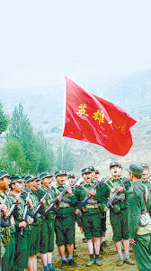 武警8671部队八连培育官兵革命英雄主义精神纪事