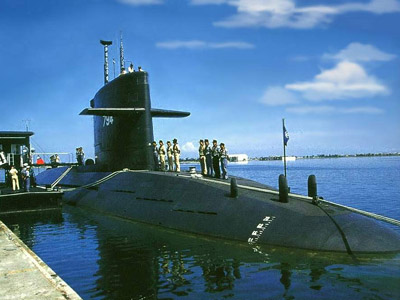台军潜艇装鱼叉导弹威胁大陆沿海港口(组图)