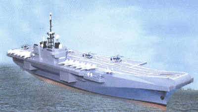 印度海军司令称正在自行建造一艘航空母舰(图)