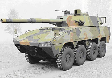 芬兰模块化步兵战车挂载武器(组图)