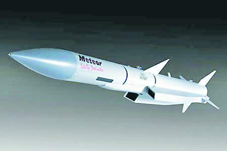 欧洲六国联合研发流星超视距空空导弹(组图)