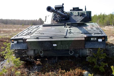 丹麦陆军追加订购45辆CV9035步兵战车(附图)