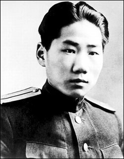 毛岸英写信给斯大林坚决要求上战场(附图)