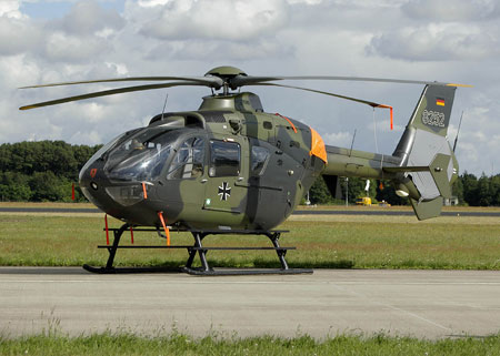 德国国防军装备的ec135直升机
