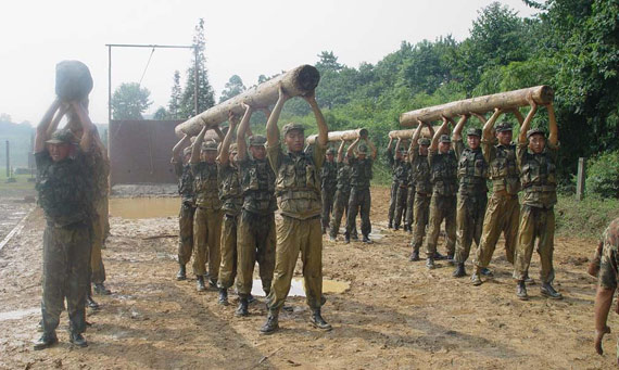 广州军区炮兵团撤掉监控摄像头搭建新平台(图