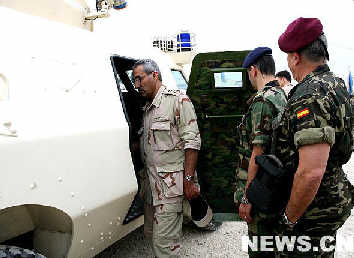 驻黎巴嫩19国武官访问团探秘中国驻黎维和部队(4)