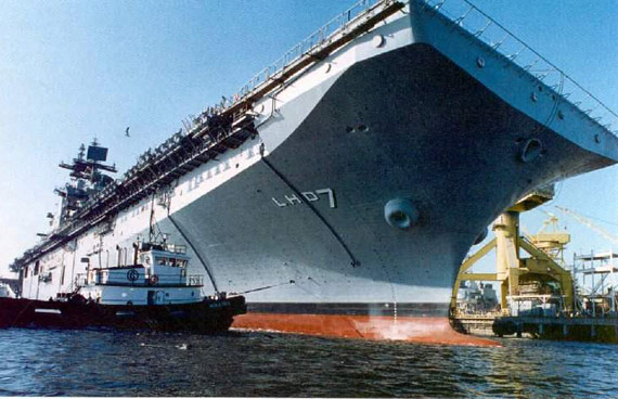 美将耗资24亿美元建造世界最大两栖攻击舰