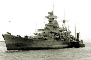 纳粹德国海军欧根亲王号重巡洋舰始末(组图)