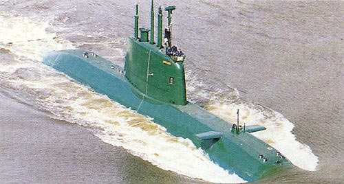 图文:以色列购买的德制海豚级柴电潜艇