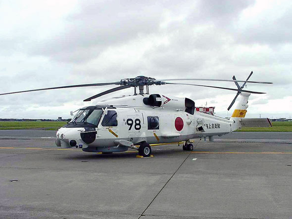 图文：日本SH-60J反潜直升机