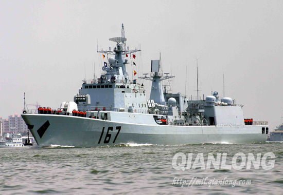 近距离接触海军167号：神州第一舰(组图)