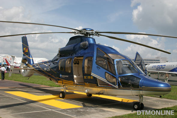 图文：法国EC155B1直升机