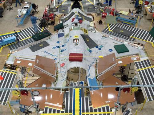 图文：F-35外壳组装工作完成