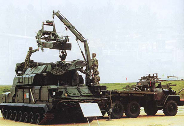图文：我军列装的俄制道尔M1型防空系统