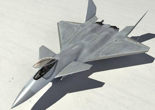 Concept Stealth Aircraft
