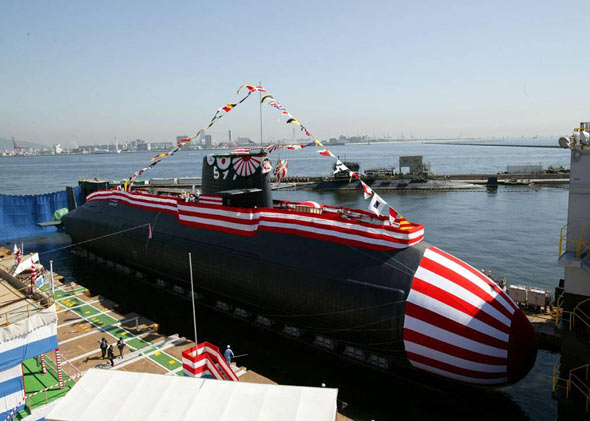 图文:日本常规潜艇建造水平属世界先进
