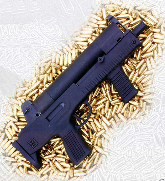 图文：国产CF05式9毫米外贸微声冲锋枪
