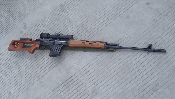 图文:国产85式7.62毫米狙击步枪