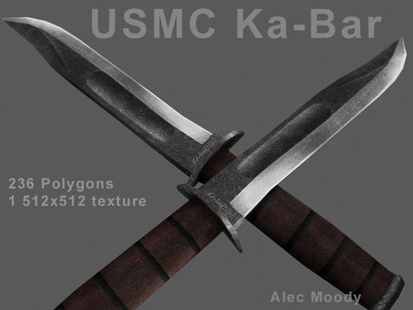 图文:美海军陆战队专用Ka-Bar特战刀