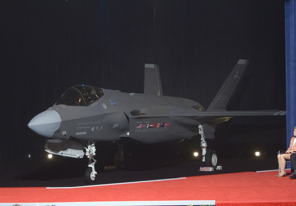 ͼģ׼F-35Aսչʾ