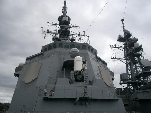 图文:海上自卫队金刚级宙斯盾驱逐舰