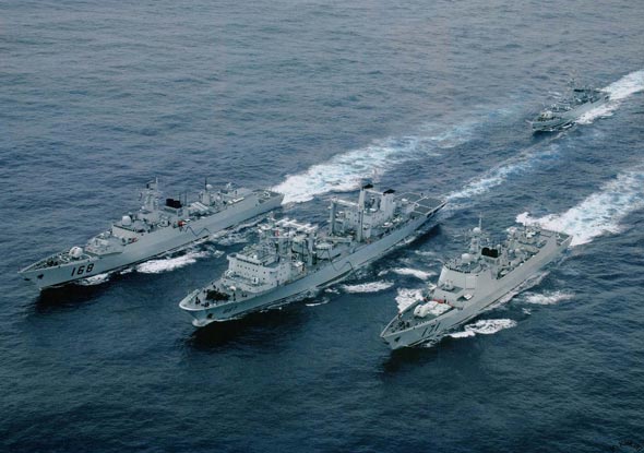 日本军事媒体分析中国东海海军力量(组图)