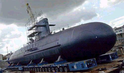 印度国防简报称印度将自行建造�鱼级潜艇(图)