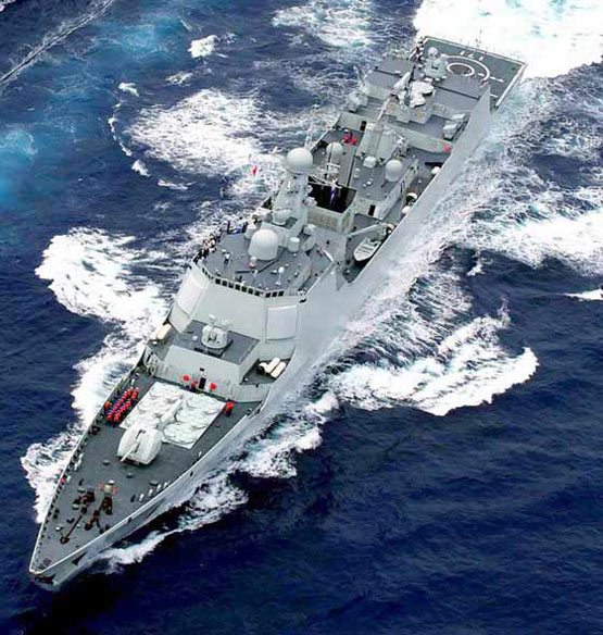图文:中国海军170号防空驱逐舰已经服役_新浪军事_新浪网