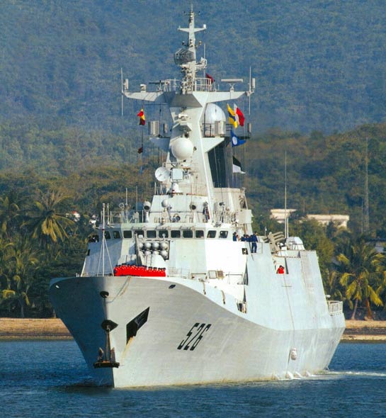 中国海军最新型江凯级护卫舰战技性能分析