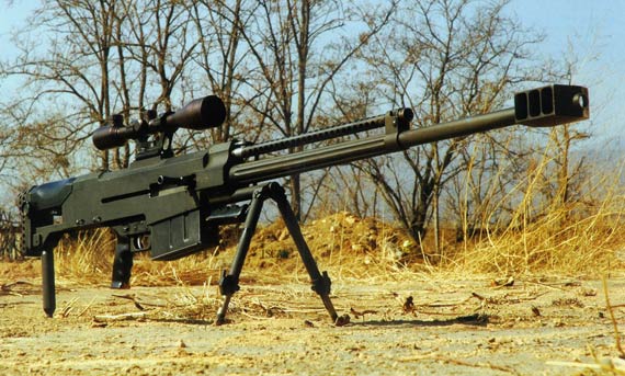 国产M99式12.7毫米大口径狙击步枪(图)