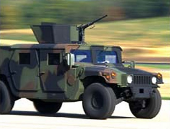 图文：美空军特战部队装备的M1116型悍马越野车