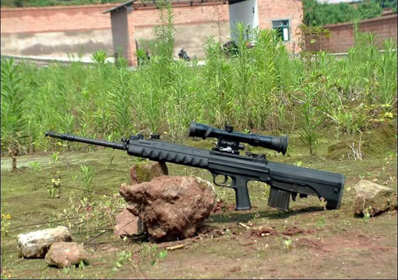 图文:解放军88式5.8毫米狙击步枪