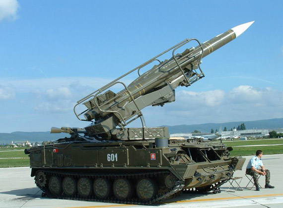 图文俄制萨姆6是山毛榉防空导弹的基本型号