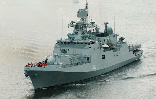 俄罗斯开始为印度建造第二批11356型护卫舰