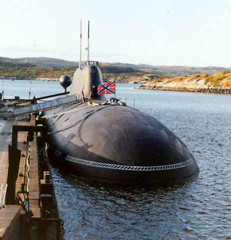 图文：俄罗斯海军阿库拉级核攻击潜艇