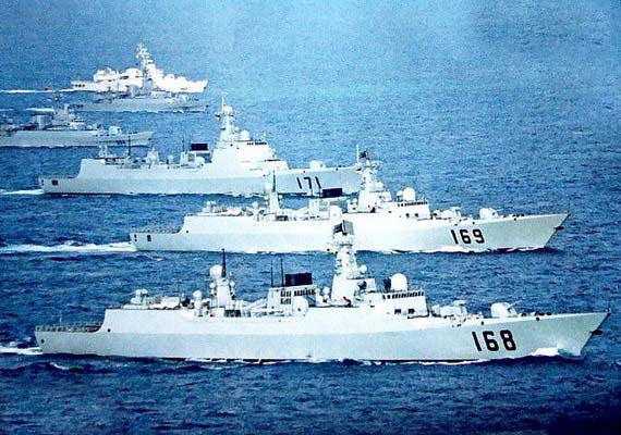 图文：强大的南海舰队驱9支队
