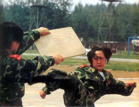 今日中国女子特警队的精彩战斗与生活(组图)