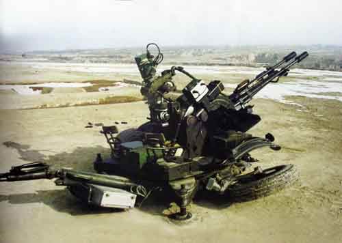 坦克装甲车专题 军迷谈兵    87式25毫米高射炮
