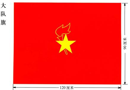 中国少年先锋队队旗(图)