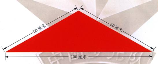 中国少年先锋队队员的红领巾(图)
