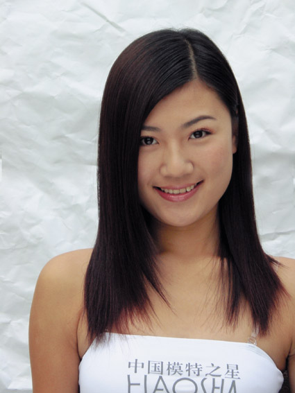 第八届中国模特之星大赛选手:王丽娜   形体资料:身高179cm &