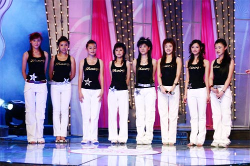 组图:2005年超级女声杭州唱区10进7精彩现场