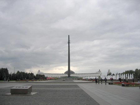 图文:莫斯科胜利广场纪念碑卫国战争纪念馆
