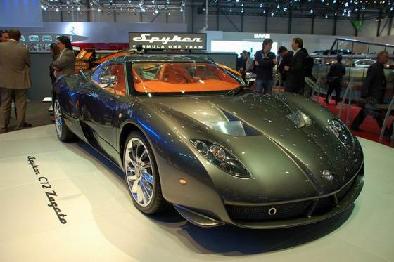 世爵c12 zagato亮相日内瓦车展(组图)